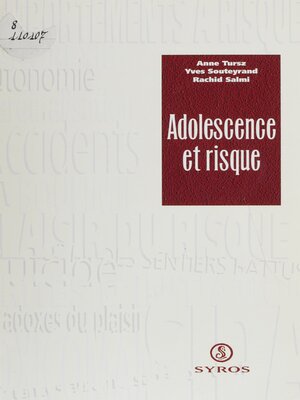 cover image of Adolescence et risque